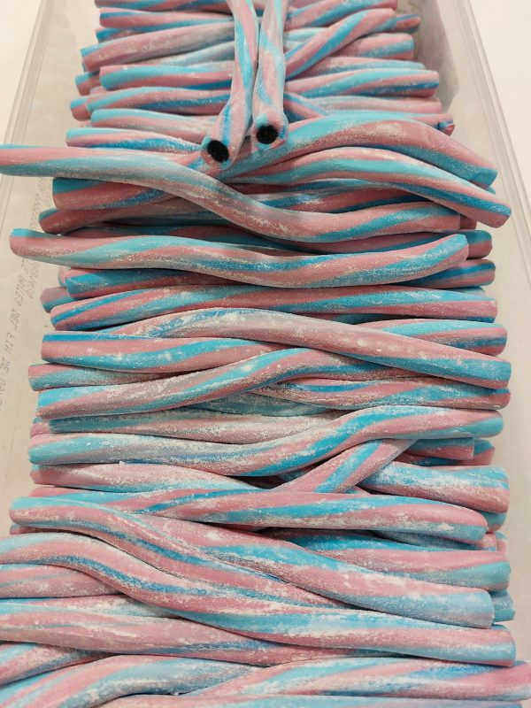 Tubos de framboesa pinta