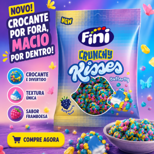 Crunchy Kisses Framboesa